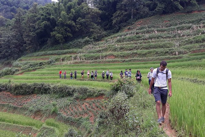 1-day Authentik trek & Panorama valley views - Down toward Hau Thao and the Black Hmong community