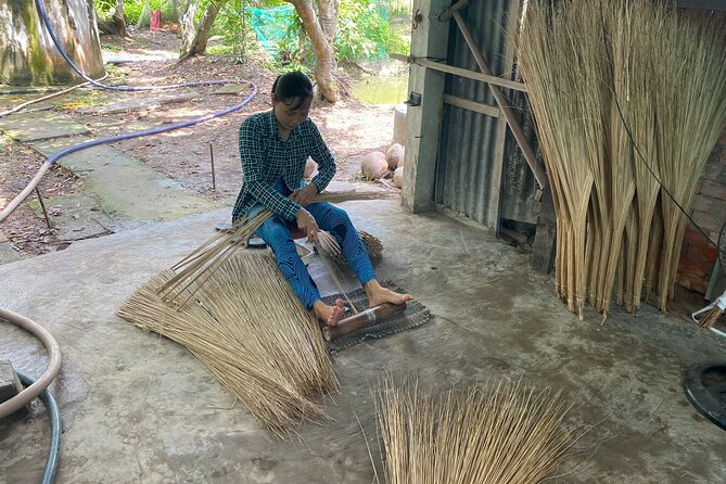1-Day Explore Non-Touristy Side Of Mekong Delta- Group 10 Max - Coconut shell charcoal photo stop and finishing with less rush