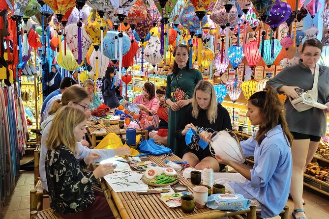 1-Hour Lantern Making Class in Hoi An - Choosing Your Lantern: Size 20cm or 30cm, Plus Frame-and-Fabric Customization