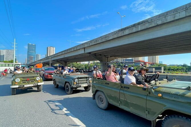 2.5 Hour City Ride of Saigon By Open Army Jeep - Saigon River viewpoint drive and the panoramic finish