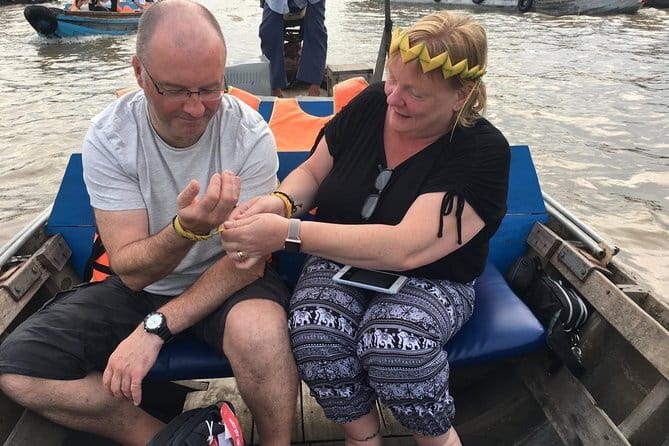 2-Day Mekong tour from HCM Boat-bike-cooking class-visit forest - Can Tho Market to cooking class: eat what you helped buy