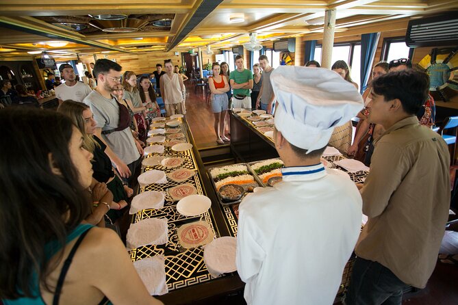 2 day Oasis Bay Cruise to Halong Bay from Hanoi - Entering Halong Bay from Tuan Chau: pickup and first timing