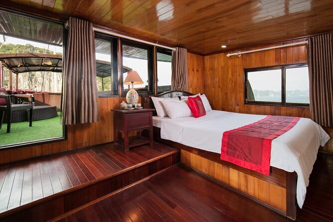 2 Days 1 Night Visit Lan Ha Bay - Classic 3 cabins cruise - Viet Hai Village: electric car ride, bamboo houses, and rice-field views
