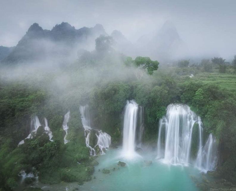 2Day Ban Gioc Waterfall Tour from Hanoi - Day 2 itinerary: Nguom Ngao Cave, Ban Gioc Pagoda steps, and the return to Hanoi