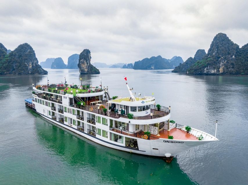 3 Day Hanoi - Ninh Binh - Halong Bay 5 Star Cruise & Balcony - Halong Bay Afternoon: Ti Top Views, Swimming, and Luon Cave by Kayak