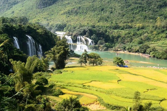 3-Day Private Tour Ba Be Lake - Ban Gioc Water Fall Best of North - Day 2: Ban Gioc / Detian Falls, Nguom Ngao Cave, and the Descent Toward Ba Be Lake