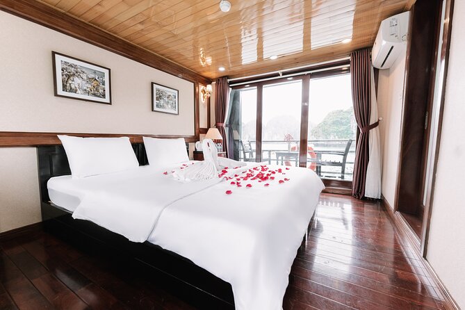 3 Days 2 Nights on Daiichi Boutique Cruise Discover Lan Ha Bay - Day 3 sunrise, tea/coffee, and Viet Hai Village