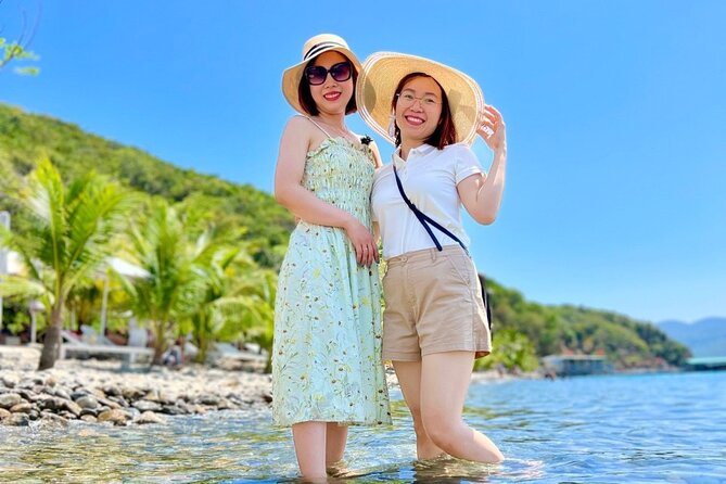 3 Islands Tour of Nha Trang - MerPerle Hon Tam: Mud Baths, Mineral Pools, and Waterfall-Style Cooling Off