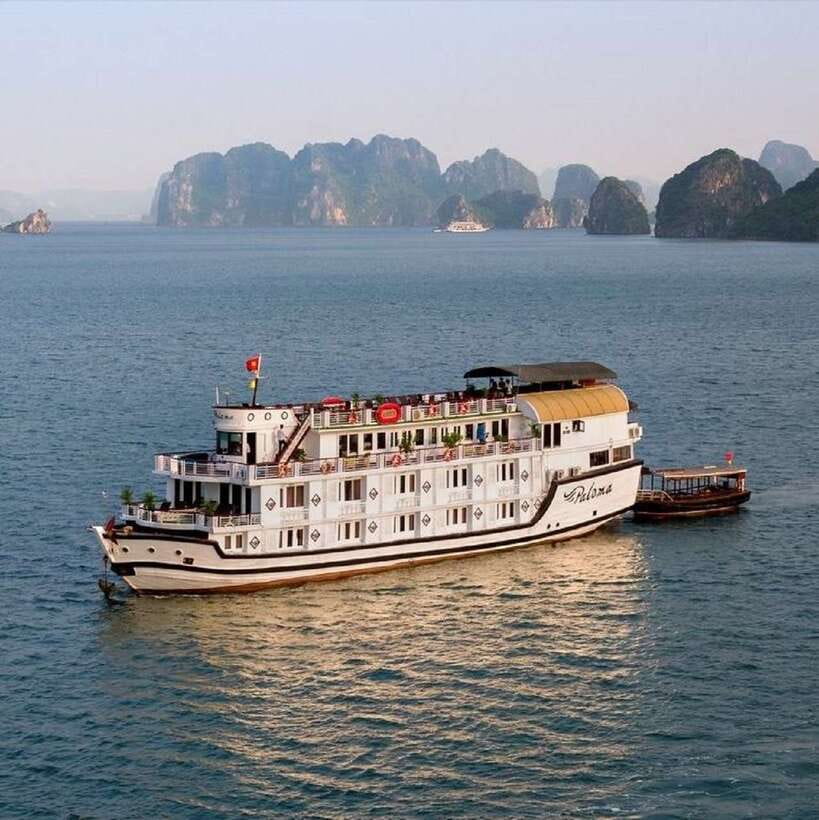 4-star Halong Paloma Cruise 2D1N Trip - From Hanoi to Halong International Cruise Port: what to expect on travel day