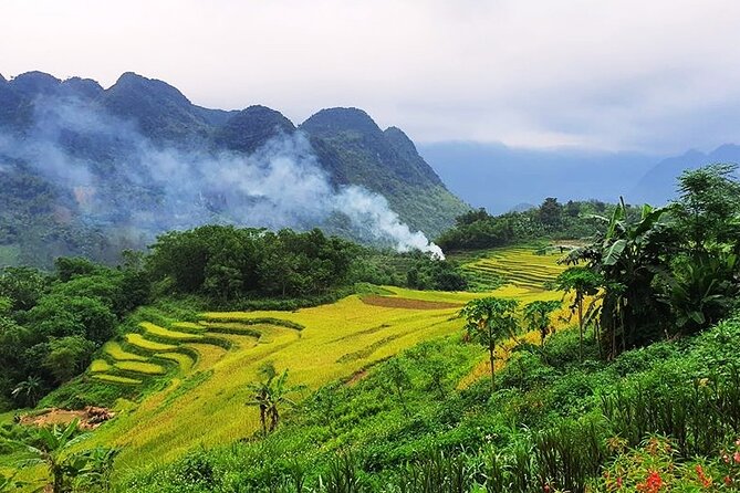5, 6, 7 day Vietnam Itinerary | Charming | 2026 Northern Packages - Hieu Waterfall and then Mai Chau cycling and cave hiking
