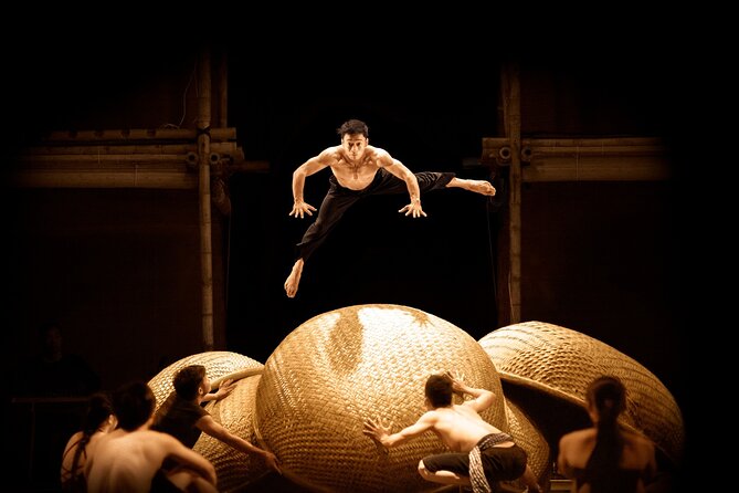 A O Show - Included: Tour guide, Car Pick Up And Drop Off - Bamboo circus, acrobatics, contemporary dance, and theatre