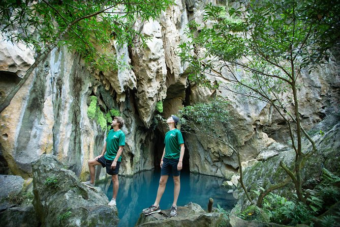 Abandoned Valley - Dark Cave exit, E Cave, Golden Cave- 2D1N - Golden Cave the next day: dry walking through stalactite systems