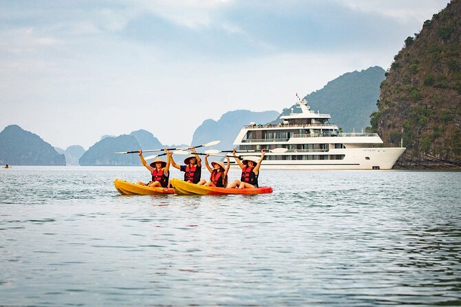 ALL Inclusive: Halong Bay Overnight Luxury Cruise Collection - Day 2 Starts Early: Tai Chi, Pastries, and Sung Sot Cave