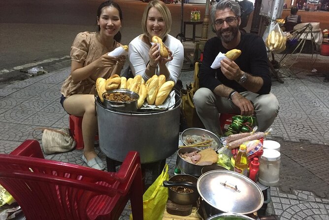 All Inclusive Motorbike Food Tour in Hue with Local Gifts - Bánh mì in Hue: crusty rolls and a pate-style spread