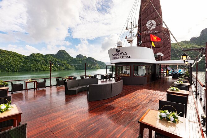 Amanda Luxury Cruise - Best Overnight Cruise Halong & Lan Ha Bay - Night on board: cabins, jacuzzi time, and the fun extras