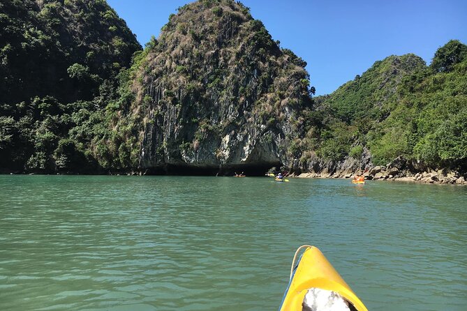 Amazing day - Boat trip discover real Ha Long Bay and Lan Ha Bay - Lunch on the water, then the peach beaches: swimming and snorkeling from the boat