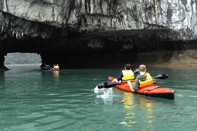 Amazing Vietnam Family Vacation - Halong Bay cruise days: sunrise, Vung Vieng village, and Thien Canh Son cave