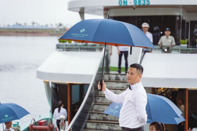 Amethyst Day Cruise The Most Luxury Day Tour Explore Halong Bay - Entering Halong Bay’s “greatest hits” without a 2-day cruise