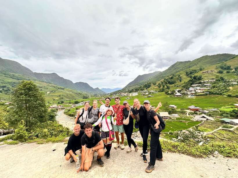 AUTHENIC 2D1N Trek & Bungalow Retreat with Dinh Hmong Family - Day 1: Muong Hoa Valley Trek to Old Market Villages and Lao Chai