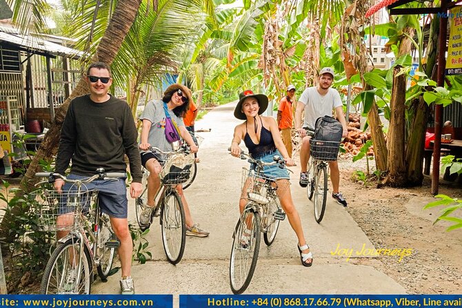 Authentic 'Less-Touristy' Mekong Delta Ben Tre 1-Day Tour - Biking through Ben Tre: the view you only get on a bicycle