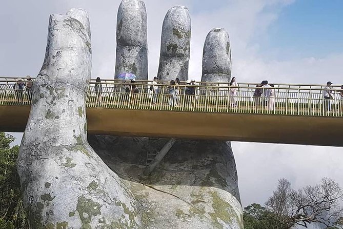 BA NA HILL - GOLDEN BRIDGE- SUNWORLD - FRENCH VILLAGE - PHOTO OPPORTUNITY Tour - Starting With a Cable-Car Morning From Da Nang or Hoi An