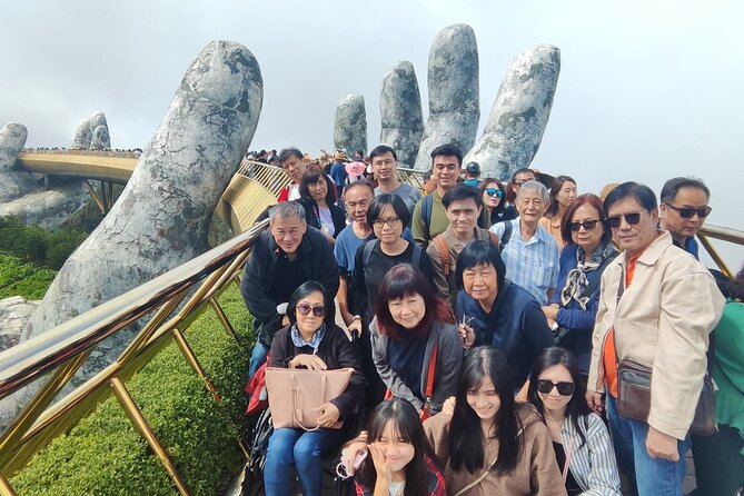 Ba Na Hills and Golden Bridge Full Day Tour Small Group - French Village, street music, and a carnival show you can actually enjoy