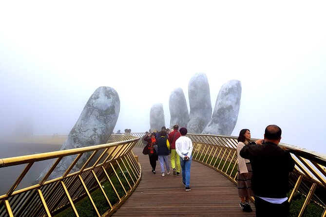 Ba Na Hills and Golden Bridge Private Tour - France Village and Fantastic Park: a change of scenery