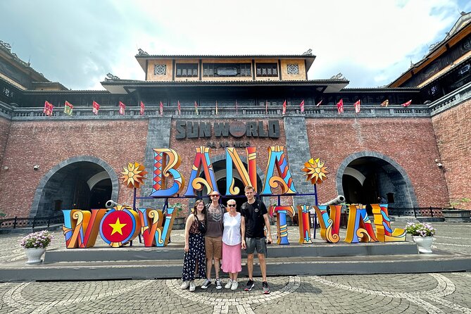 Ba Na Hills and Marble Mountains PrivateTour with Streetfood meal - Entering Golden Bridge and the Sacred Garden without losing time