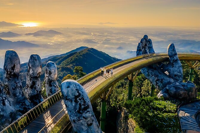 Ba Na Hills & Golden Bridge Tour: Fantasy Park, Buffet Lunch - Sun World Ba Na Hills: French Village Sights and Temple Stops You Can’t Rush