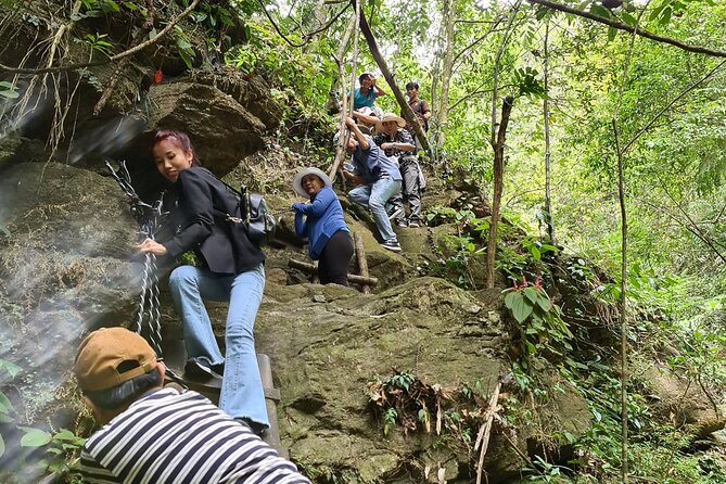 Bach Ma National Park trekking daily tour from Da Nang, Hoi An - Do Quyen Waterfall: the second hike with a strong finish