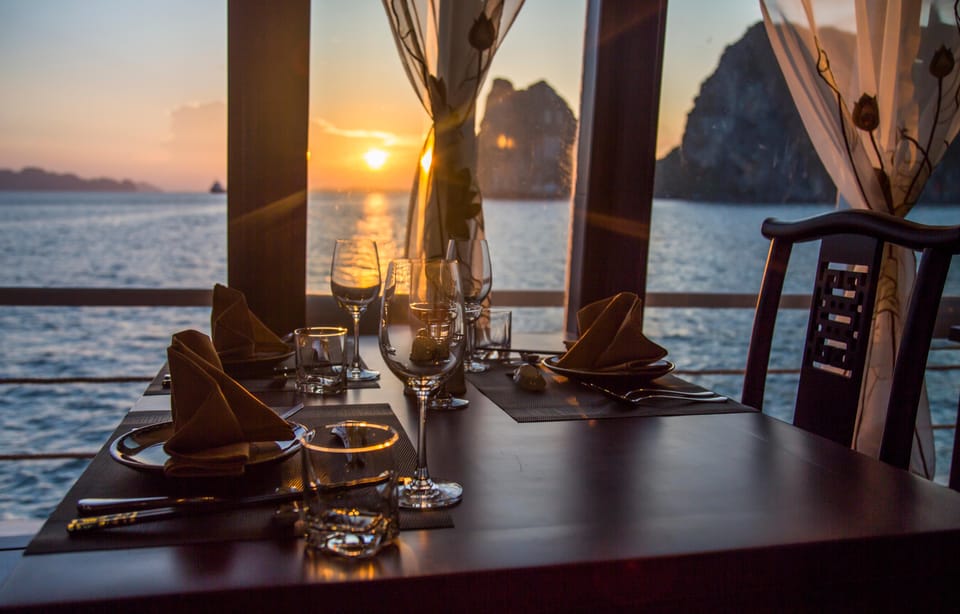 Bai Tu Long Bay 2 Days 1 Night With Renea Cruise - Entering the cruise day: pickup, tender transfer, and the small-boat vibe