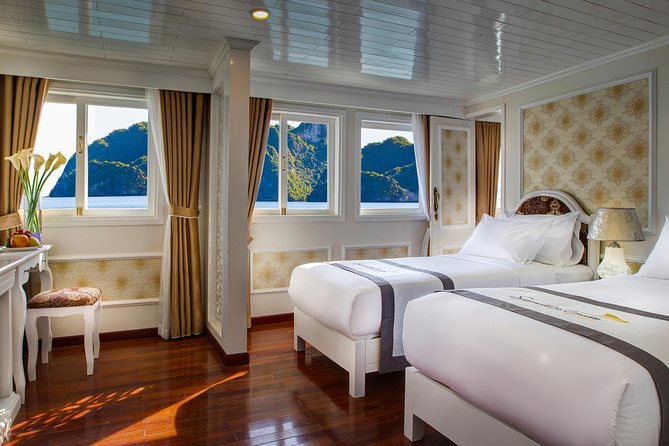 Bai Tu Long bay Luxury Cruise 2D/1N: Less touristy places, Kayaking, full meals - Day 1: Hanoi Pick-Up, Halong Views, Then Vung Vieng by Kayak