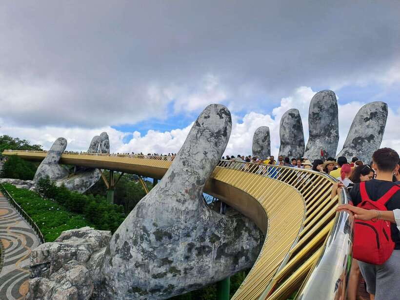 Bana Hills & Golden Hand Bridge Tour from Hoi An/ Da Nang - Flower gardens, French Village, and the “not just Vietnam” change of scenery