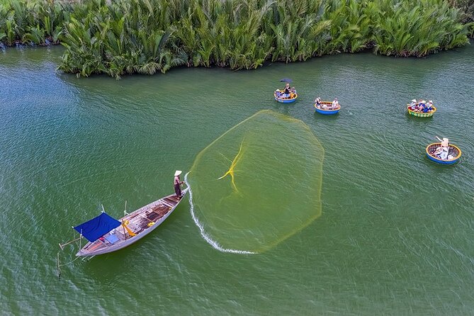 Basket Boat in Hoi An( visit water coconut forest,Crab fishing ) - Group size and the “family-run” vibe: who will love this most