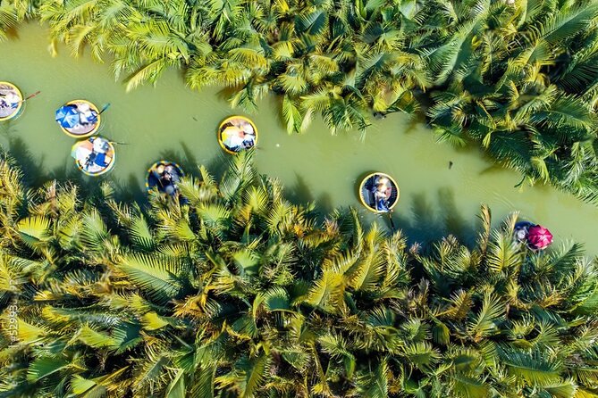 Basket Boat Ride, Coconut Forest, Sunset and Hoi An Town by Night - Getting around: comfort on the coach and pickup convenience