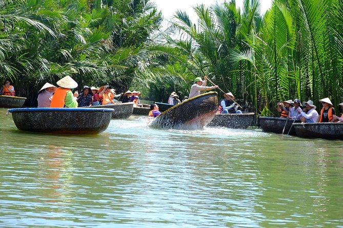 Basket Boat Riding at Bay May coconut village - Coconut canopy and photo moments that aren’t just selfies