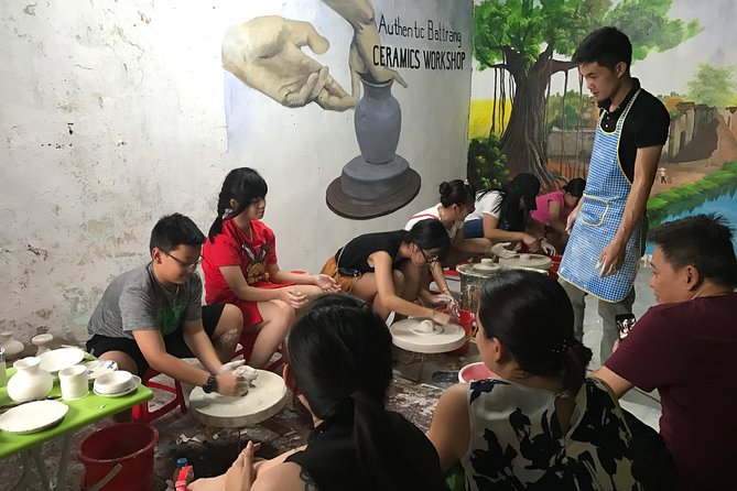 Bat trang Pottery Class in Hanoi Old Quarter/Handmade experience - Location details that save energy in Hoàn Kiếm