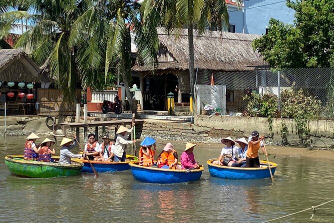 Bay Mau Cooking Class with Market Tour and Basket Boat Ride - Cooking four dishes with the chef, including traditional pho