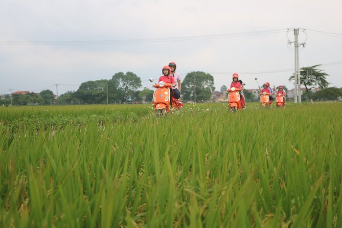 Beautiful Female Riders Vespa Red River Countryside Tour 5 Hours - Key Highlights You’ll Actually Feel