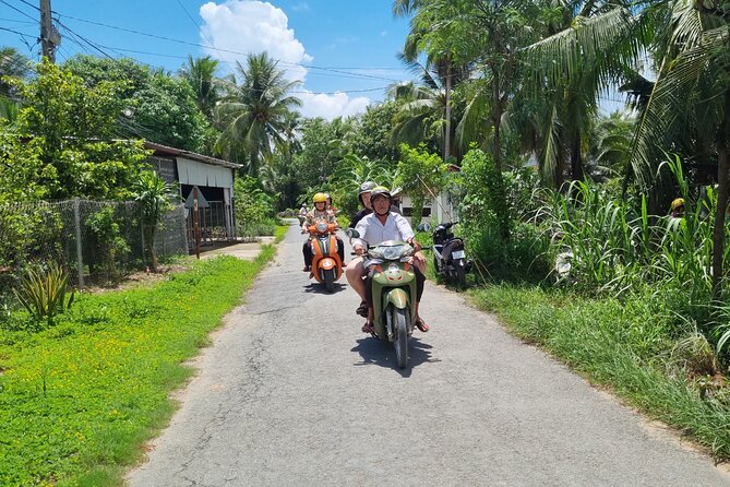 Ben Tre Mekong Zig Zag: Scooter, Sailboat, and Food (Full day) - Sailboat cruise on the Mekong River and quiet canals