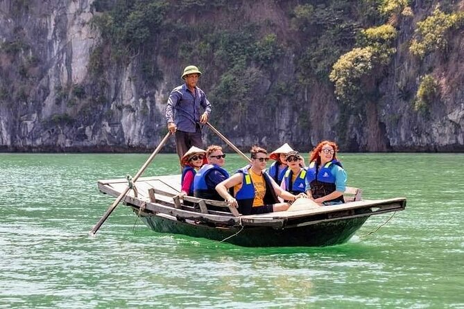 BEST Halong Bay Day Trip from Hanoi and Return - Sung Sot Cave: the stalagmites-and-sea-life spectacle