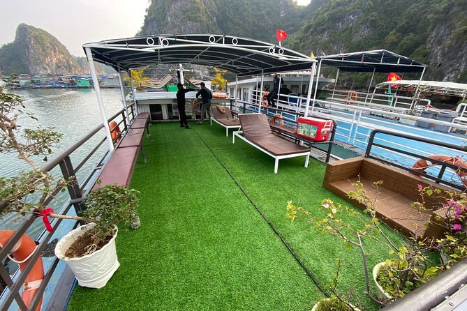 Best love - Full Day Boat Tour to Lan Ha Bay and Ha Long Bay - Viet Hai village: electric car or bicycle rides and fish massage for your feet