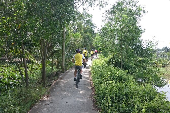 Best mekong delta bike tour - The second cycling segment: bananas, fruit orchards, and riverbank roads