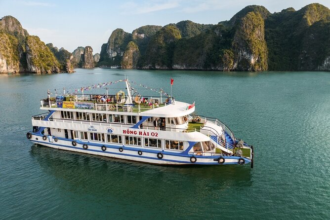 Best Price Halong Bay Full-Day Trip,Cave,Titop,Kayak By Transfer - The Hanoi Pickup and the Ride to Tuan Chau Island