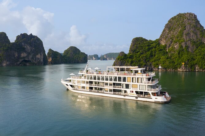 BEST SELLER - 2 Day 1 Night HALONG bay cruise with All-Inclusive - Hanoi pickup to Ha Long Bay: start strong, not stressed