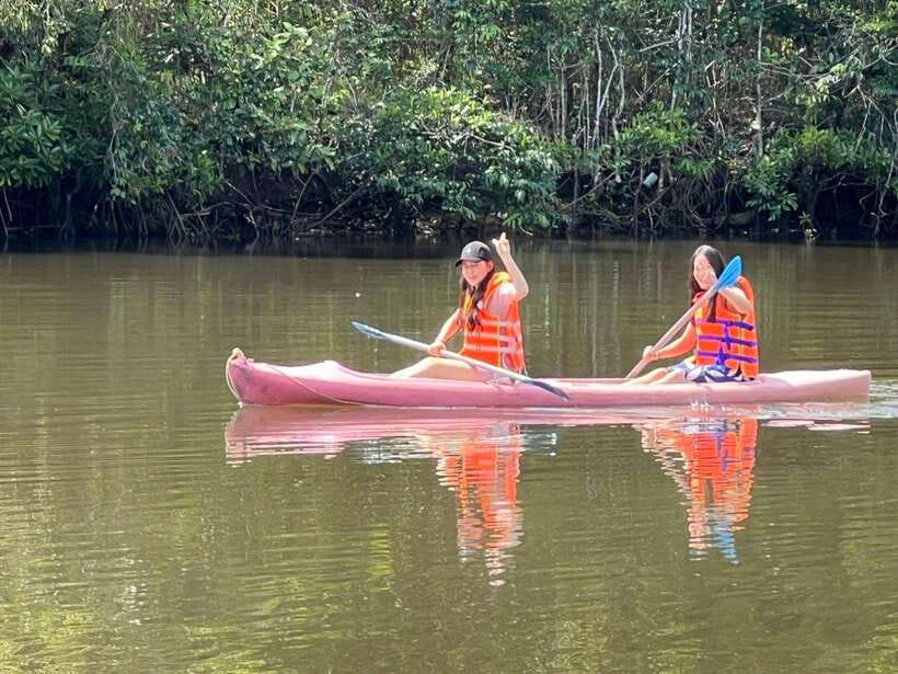 Best Seller Northern Phu Quoc & Kayak Aventure with lunch - Cua Can River kayaking: calm water and real scenery