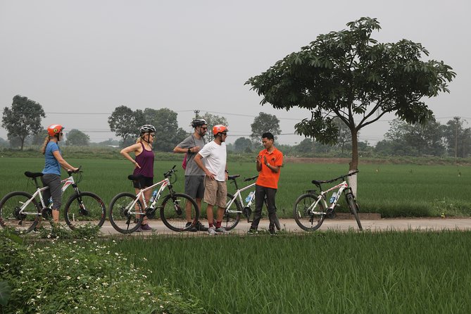 Bicycle Tour Full Day Explore Red River Delta & Rural Villages - Co Loa Ancient Citadel (275 BC) and the An Duong Vuong Temple