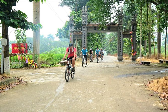 Bicycle Tours Hanoi: Full Day Bicycle Tour Hanoi Countryside - Along the Red River banks: Dong Anh and Hồ Trúc Bạch