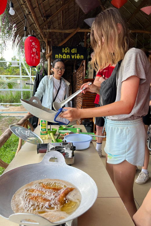 Biking and cooking class in the rural tour at Can Tho - The fruit garden stop: flavors, flowers, and a slow breath