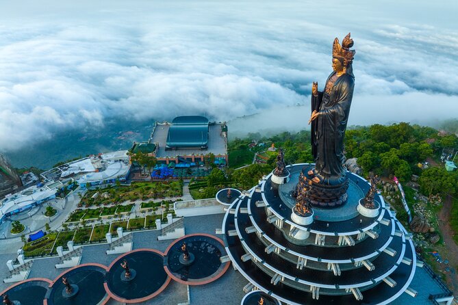 Black Mountain and Cao Dai Temple 1 Day - Black Virgin Mountain and the cable car: Bà Đen pagoda views you can plan around